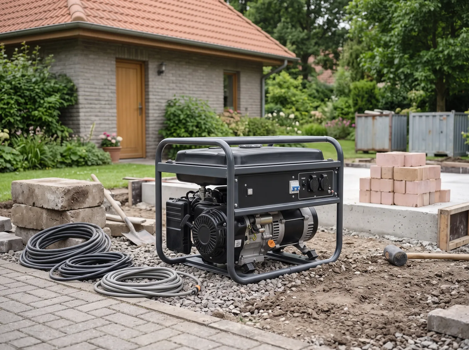 Dieselová elektrocentrála SDMO 6000 E XL